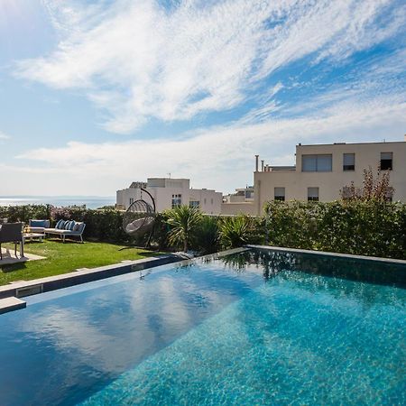 New Luxury Apartment With Private Heated Pool And Amazing Terrace With Seaview Split Exterior photo